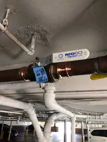 Copper pipe repair and valve work for Backflow Testing in Mount Airy Village West